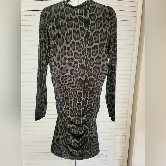 H&M Gathered Jersey Dress, XL - Picture 3 of 5